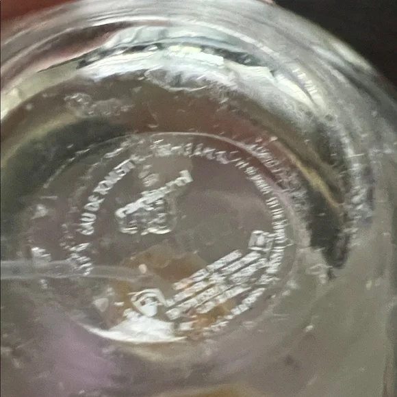 Elegant Gold and Clear Perfume Bottle - Picture 2 of 4